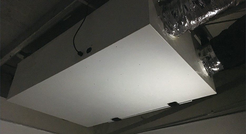 故城后花园项目人员用房双向流新风交换系统。